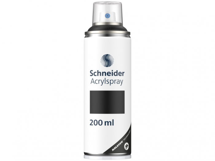 Spray Supreme Acrilic DIY Paint-It 030,negru,200 ml [2]