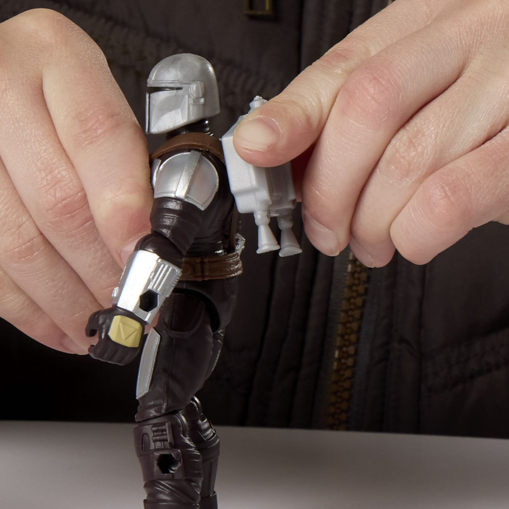 STAR WARS MANDALORIAN SI GROGU ACTION VERSE SET FIGURINA MANDALORIANUL SI ACCESORII [3]