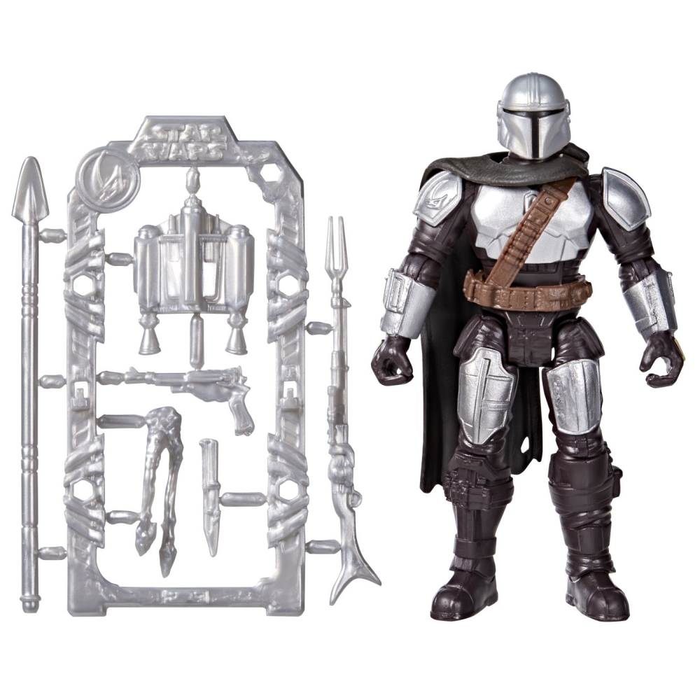 STAR WARS MANDALORIAN SI GROGU ACTION VERSE SET FIGURINA MANDALORIANUL SI ACCESORII [5]