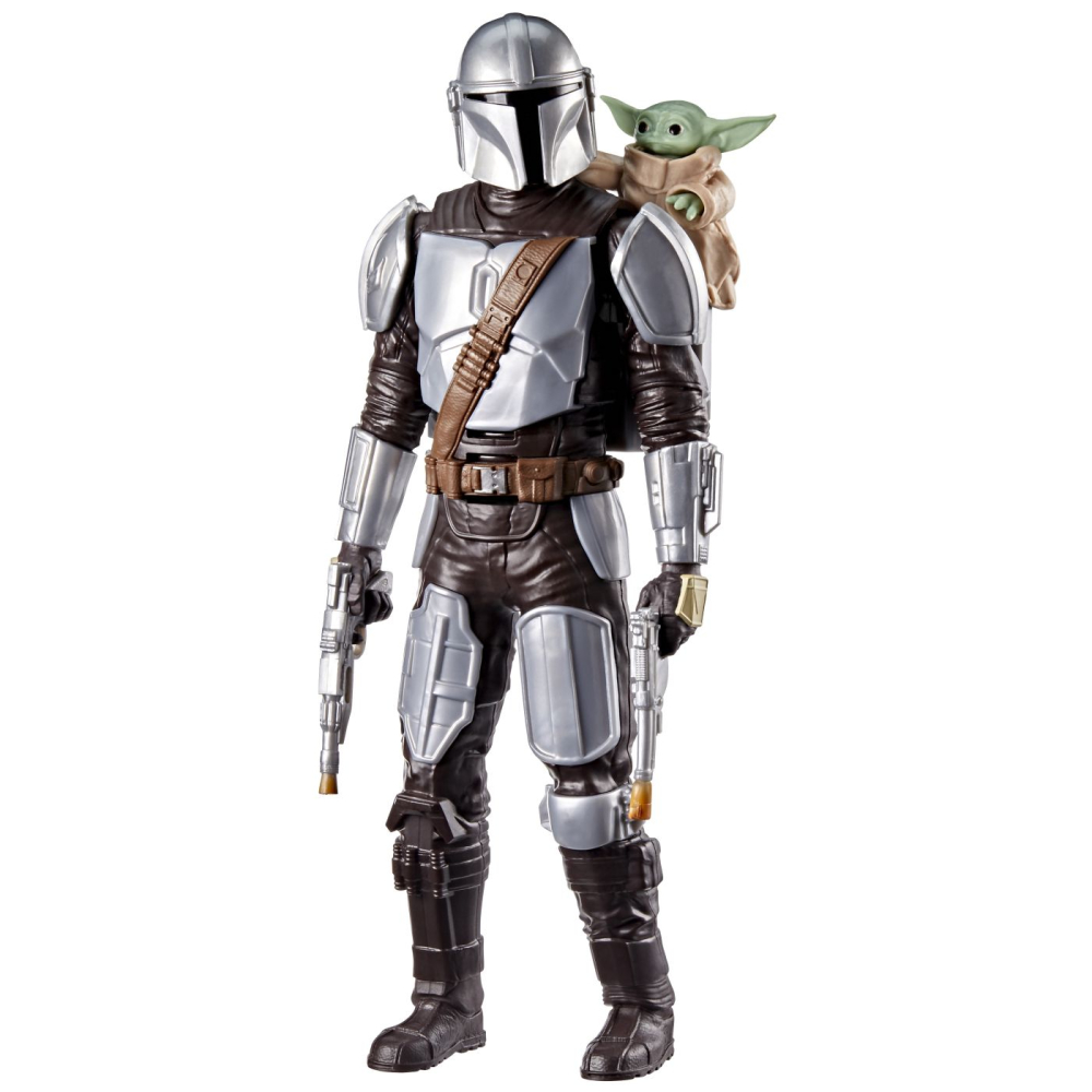 STAR WARS MANDALORIAN SI GROGU SET VANATORUL DE RECOMPENSE FIGURINA CU SUNETE [3]