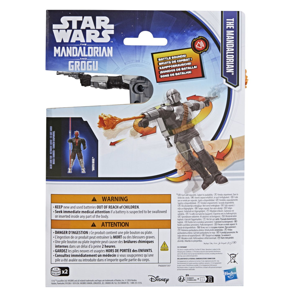 STAR WARS MANDALORIANUL SI GROGU SET FIGURINA MANDALORIANUL CU SUNETE DE LUPTA SI ACCESORII [4]