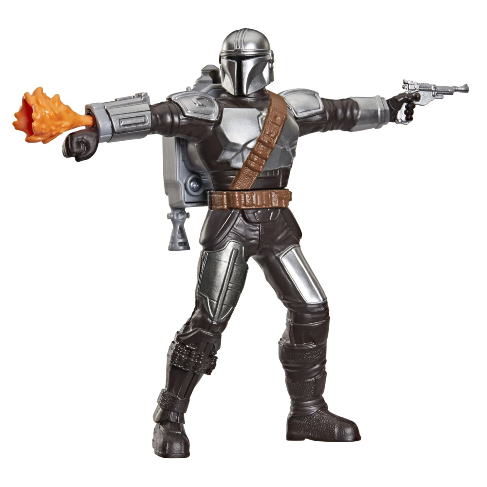 STAR WARS MANDALORIANUL SI GROGU SET FIGURINA MANDALORIANUL CU SUNETE DE LUPTA SI ACCESORII [2]