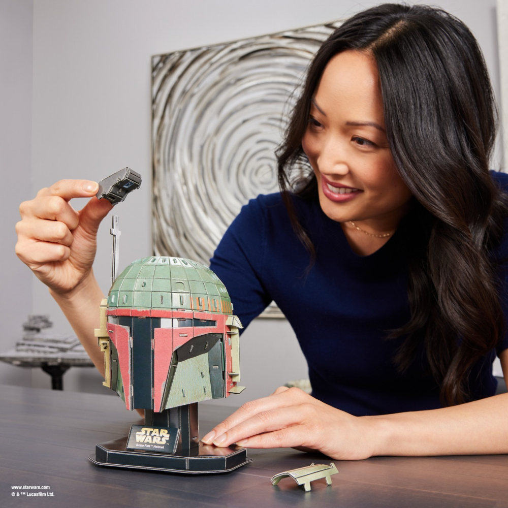 STAR WARS PUZZLE CASCA 4D A LUI BOBA FETT [3]