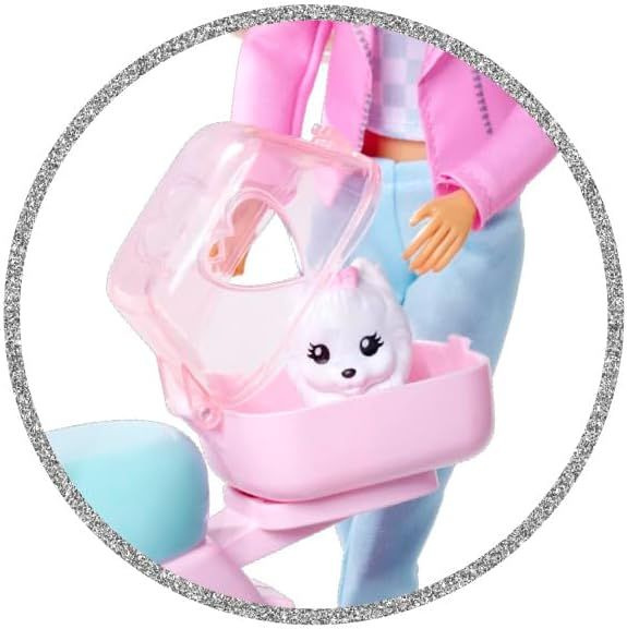 STEFFI LOVE SET PAPUSA STEFFI PE SCUTER CU ACCESORII [4]