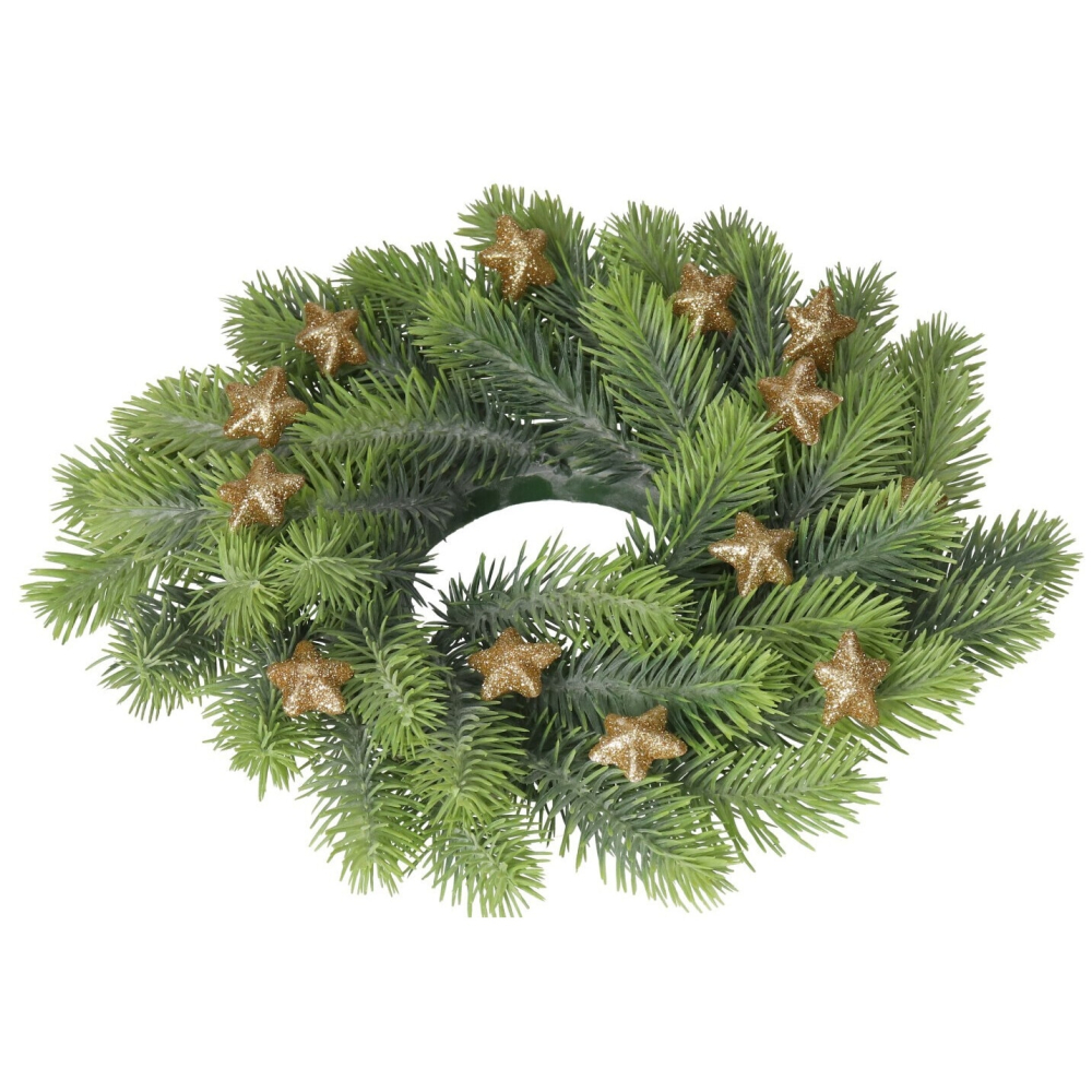 Stelute glitter pentru activitati crafts,15 bucati/set,auriu,4 cm [3]