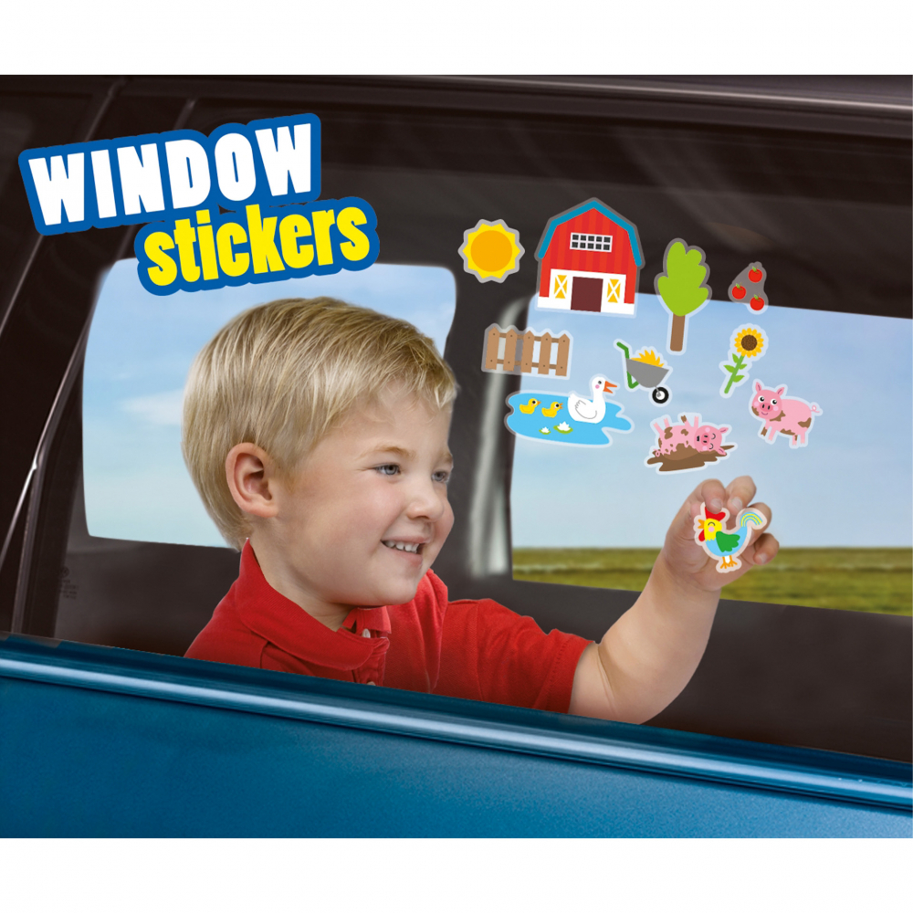 Stickere autocolante pentru fereastra, tematica Ferma [4]