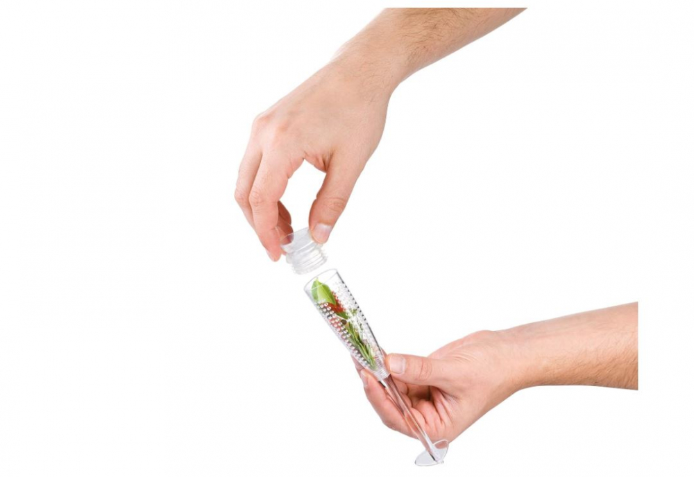 Sticla pentru ulei cu infuzor pentru ierburi si gura anti-picurare,500 ml [5]