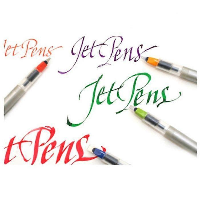 Stilou caligrafie reincarcabil Parallel Pen Pilot 2.4 mm varf mediu,penita otel hiper-rezistenta,corp portocaliu [5]