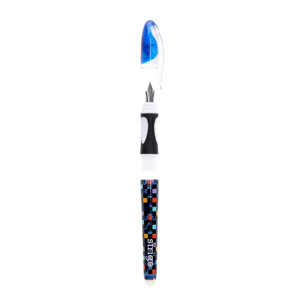Stilou cu cerneala care se sterge+dispozitiv de curatare penita +2 rezerve cerneala, Pixel [4]