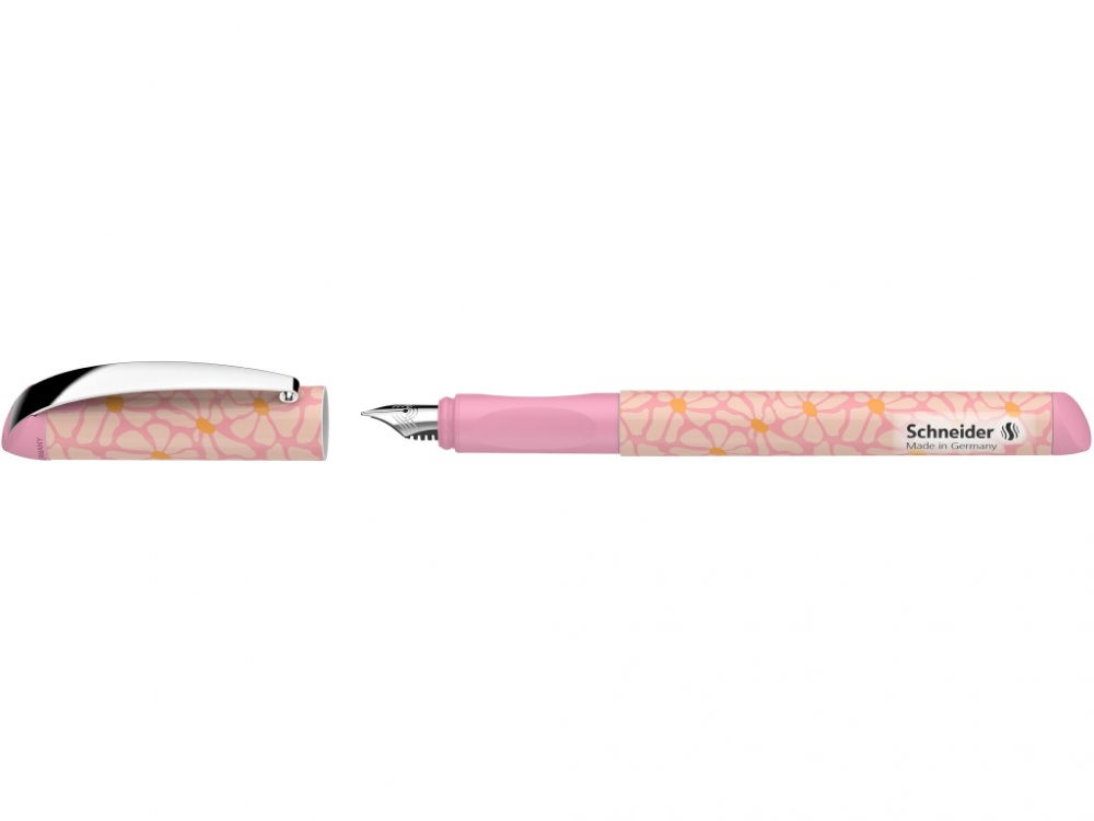 Stilou pentru dreptatici si stangaci Schneider Glam 2024, model Flowers [3]