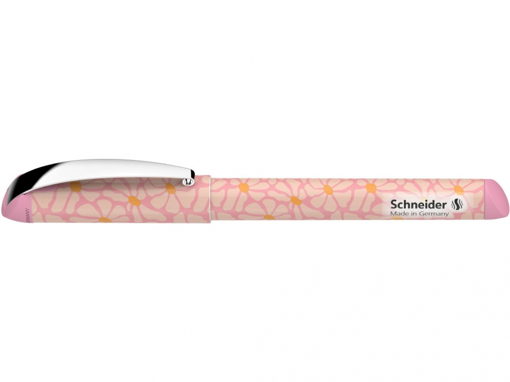Stilou pentru dreptatici si stangaci Schneider Glam 2024, model Flowers [2]