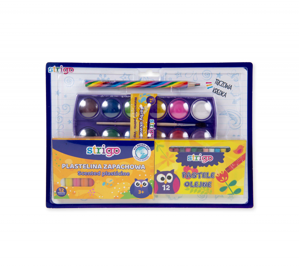 Kit scolar pentru activitati creative-4 piese