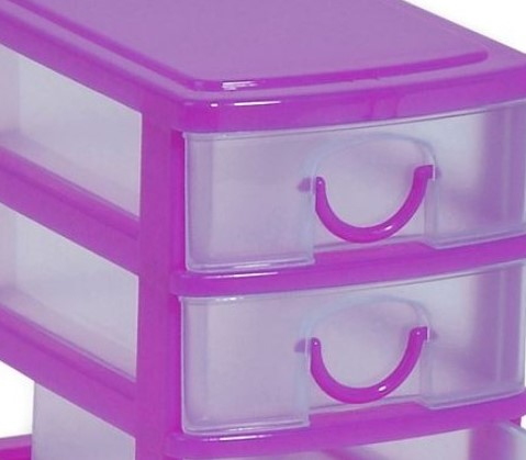 Suport birou cu 3 sertare pentru accesorii de birotica [2]