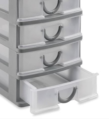 Suport birou cu 4 sertare si capac pentru accesorii de birotica [2]