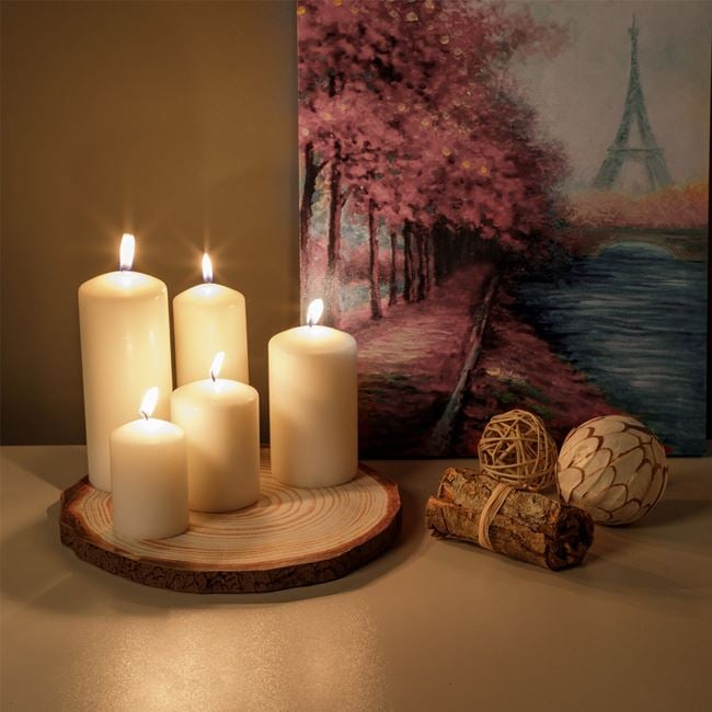 Suport din lemn pentru activitati crafts,natur.23x2 cm [3]
