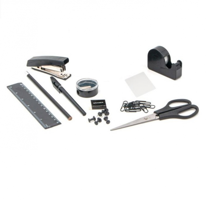 Organizator echipat cu accesorii de birotica cu 10 compartimente [2]