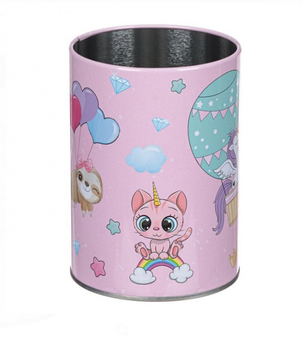 Suport metalic Animalute si unicorn pentru creioane si pixuri [2]