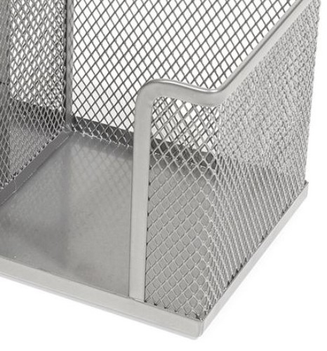 Suport metalic cu 3 compartimente pentru accesorii de birotica [5]