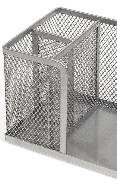 Suport metalic cu 3 compartimente pentru accesorii de birotica [3]