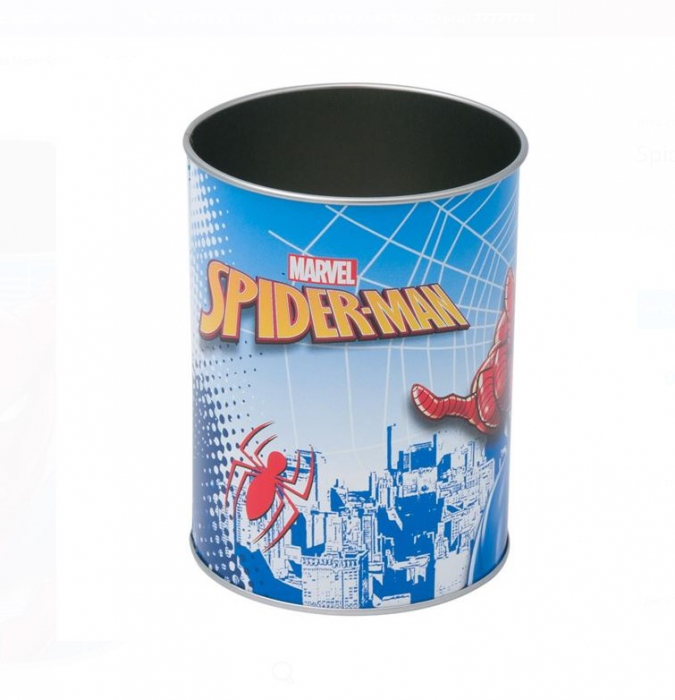 Suport metalic Spiderman pentru creioane si pixuri [2]