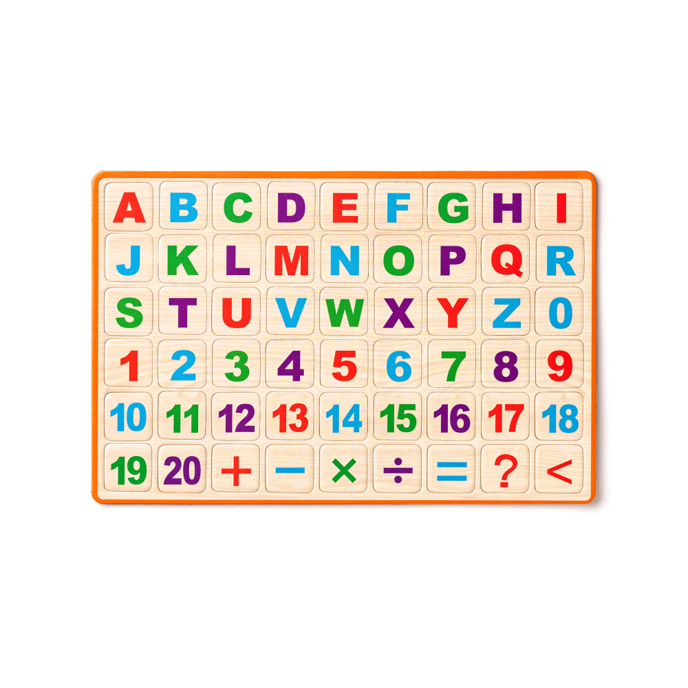 Tablă magnetică de masă cu litere – 2 fețe, set educativ comple [3]