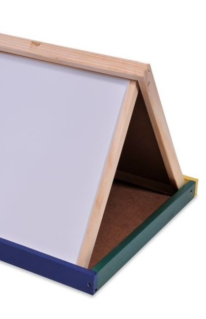 Tabla magnetica educativa cu 2 fete pentru copii si cadru lemn [5]