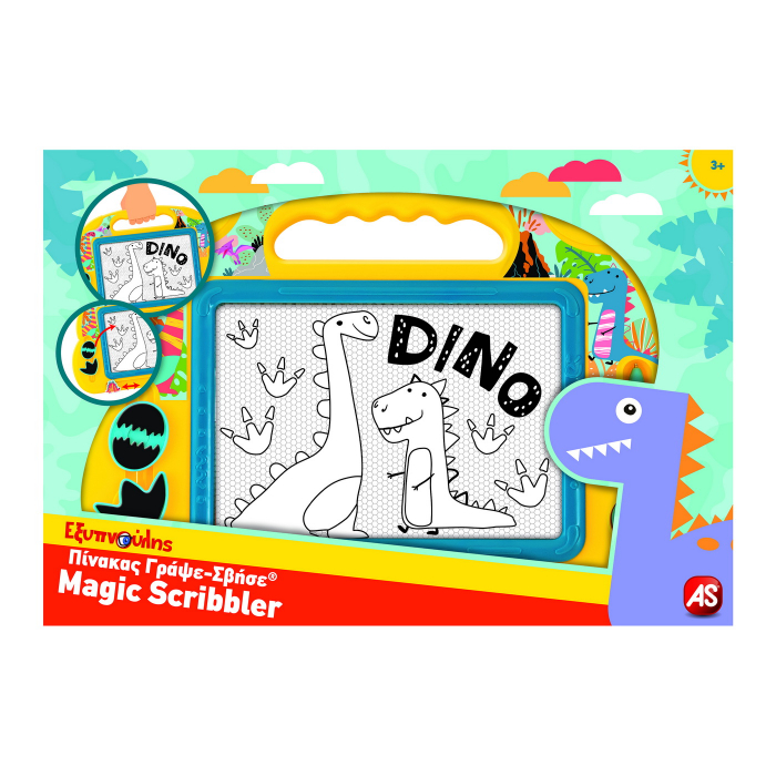 Tabla Magnetică Magic Scribbler Baby Dinozaur - Creație și aventuri preistorice! [5]