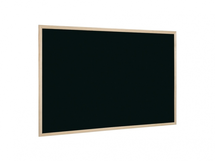 Tabla neagra cu rama din lemn,60 x 40 cm