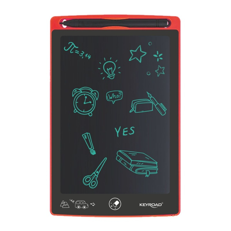 Tableta copii Keyroad LCD 8.5 inch pentru scris si desen, multicolor [4]