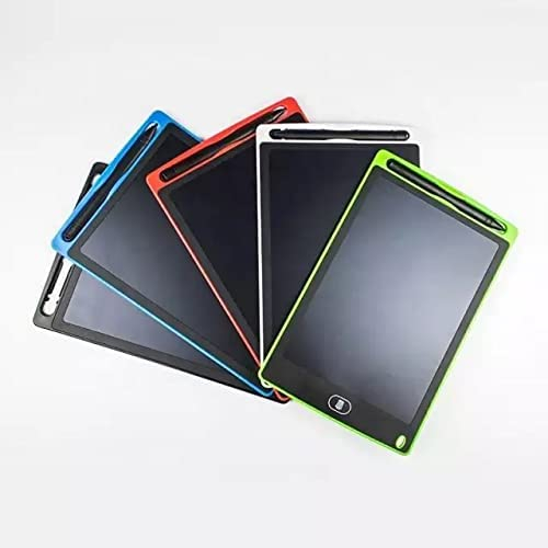Tableta LCD de scris si desenat pentru copii,buton stergere,diverse culori, 28x19 cm
