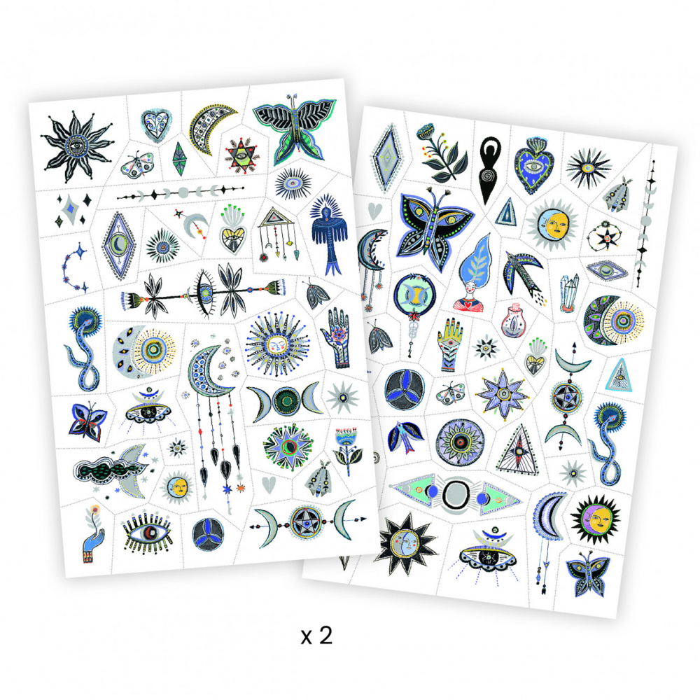 Tatuaje cu simboluri magice, Djeco [2]