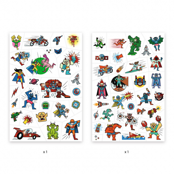 Tatuaje Djeco Supereroi  [2]