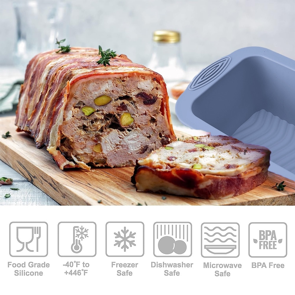 Tava din silicon pentru chec, diverse culori,25x16x7 cm [3]
