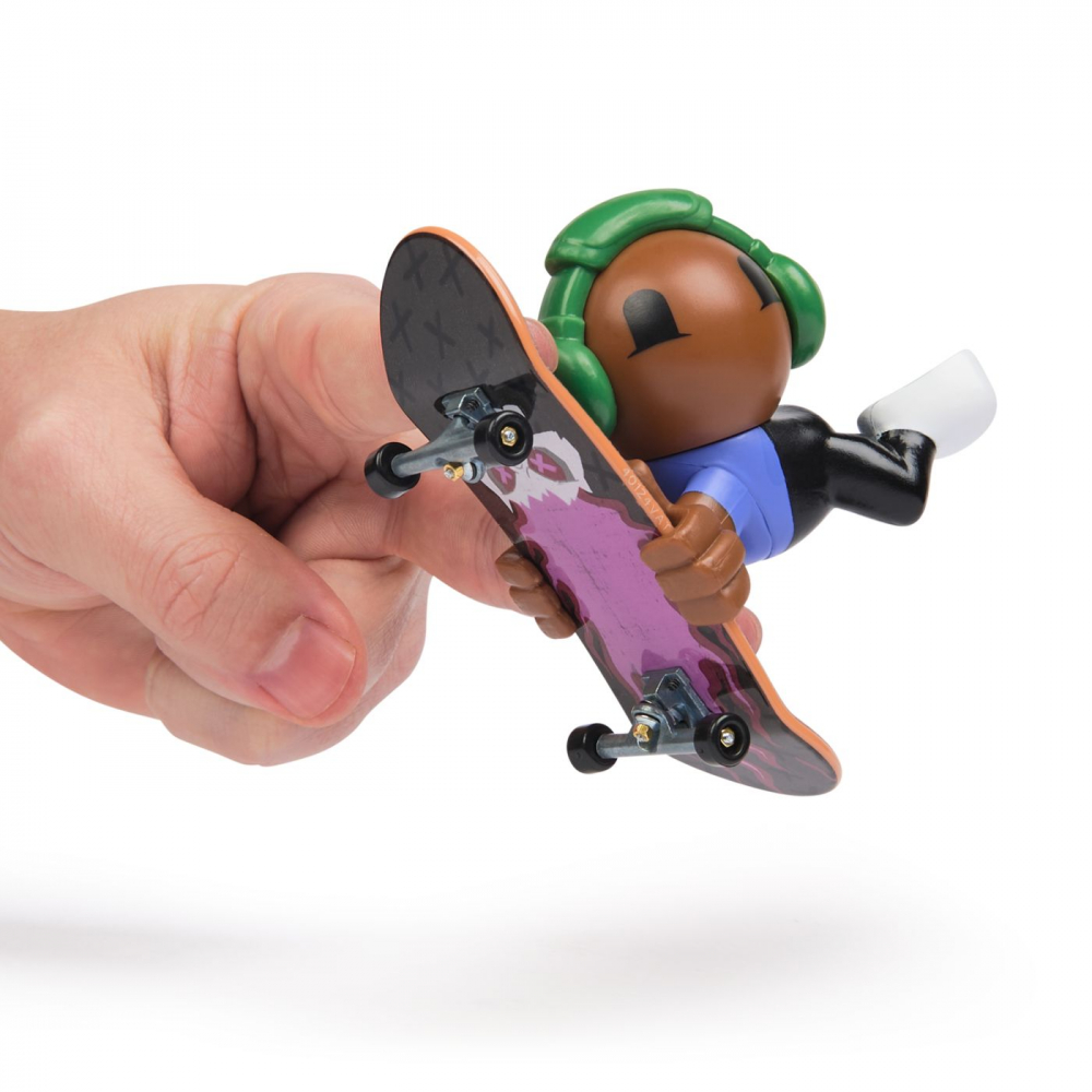 TECH DECH SK8 CREW PACHET PLACA SI FIGURINA 9.6CM CASTI VERZI [5]