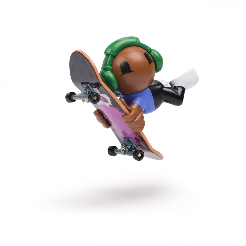 TECH DECH SK8 CREW PACHET PLACA SI FIGURINA 9.6CM CASTI VERZI [4]