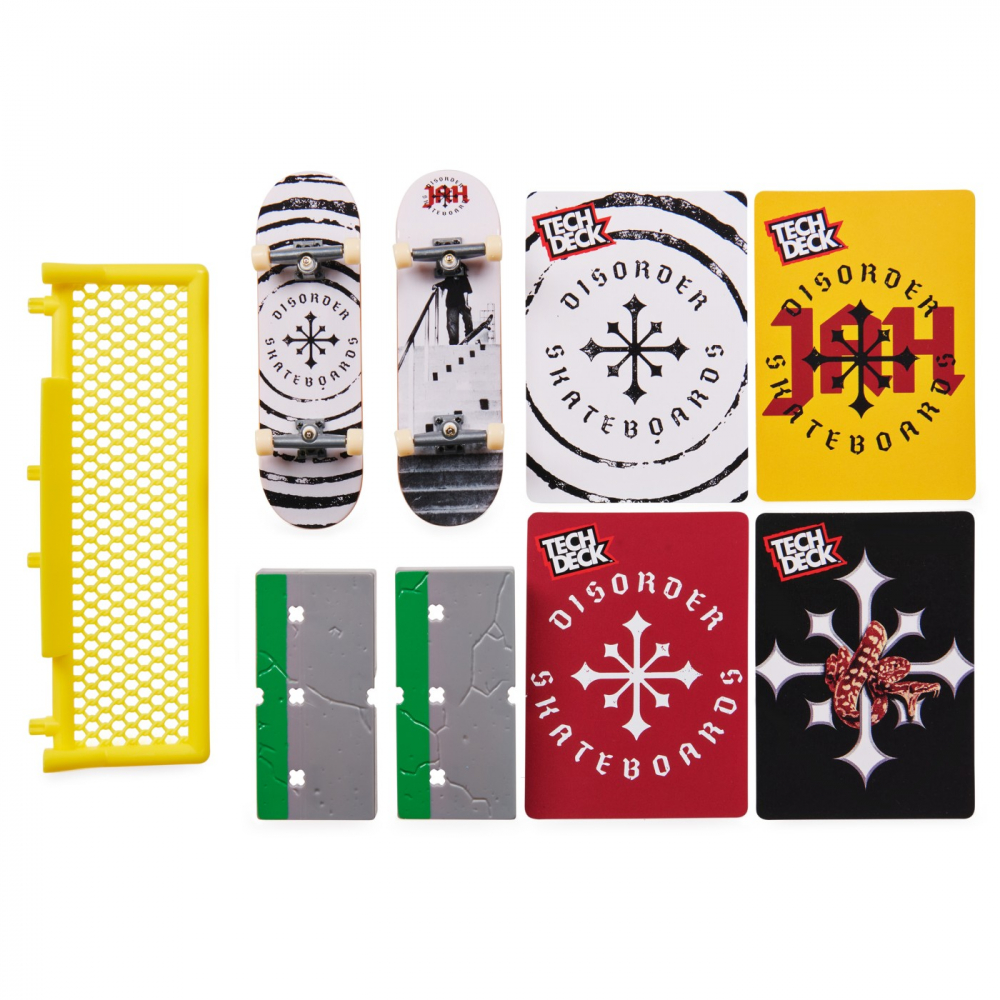 Tech Deck Fingerboard Pachet Cu Obstacol Disorder [2]
