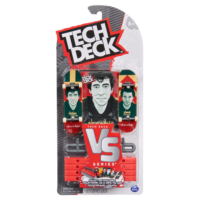 Tech Deck Pachet cu Obstacol Fingerboard James