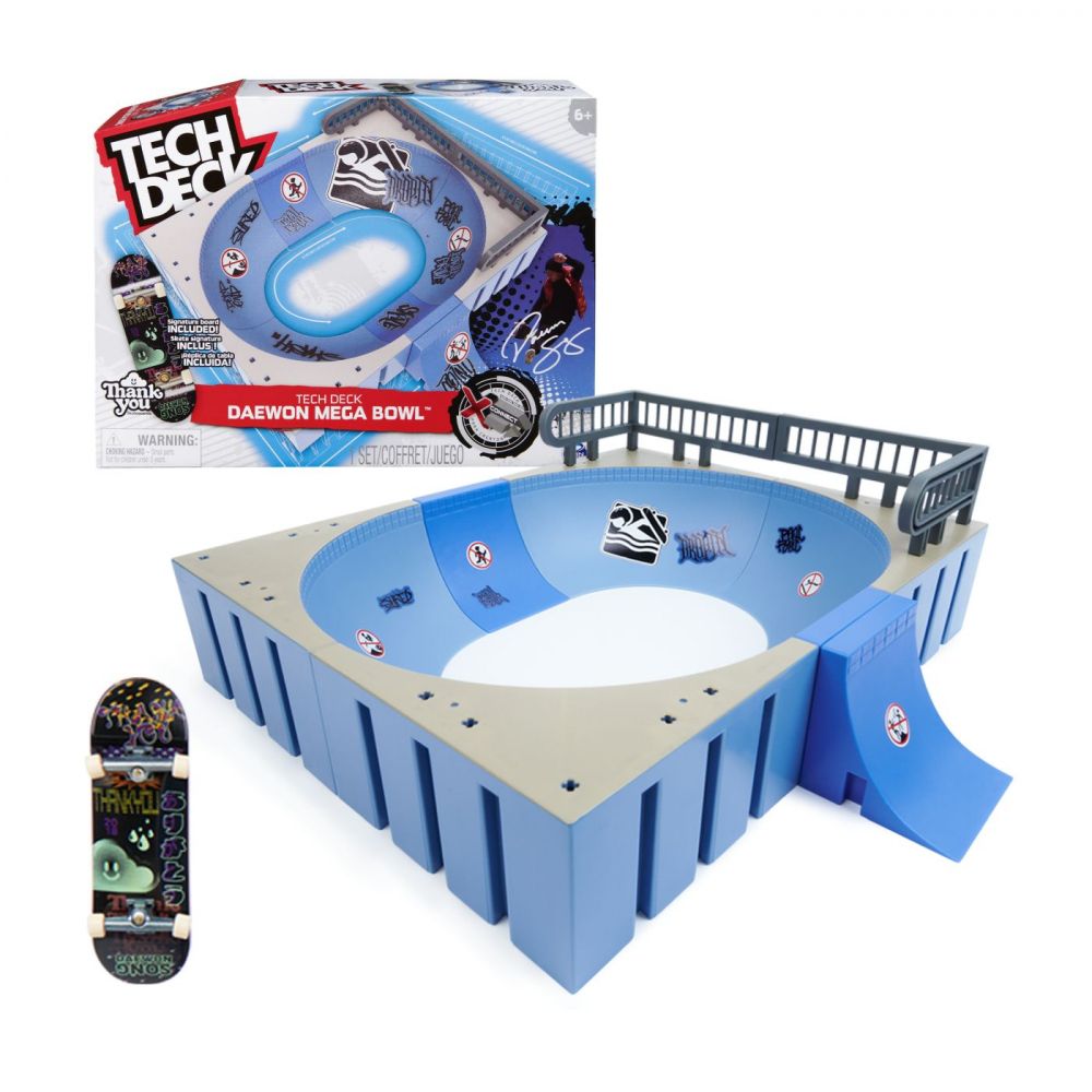 TECH DECK SET DE RAMPE DAEWON MEGA BOWL [8]