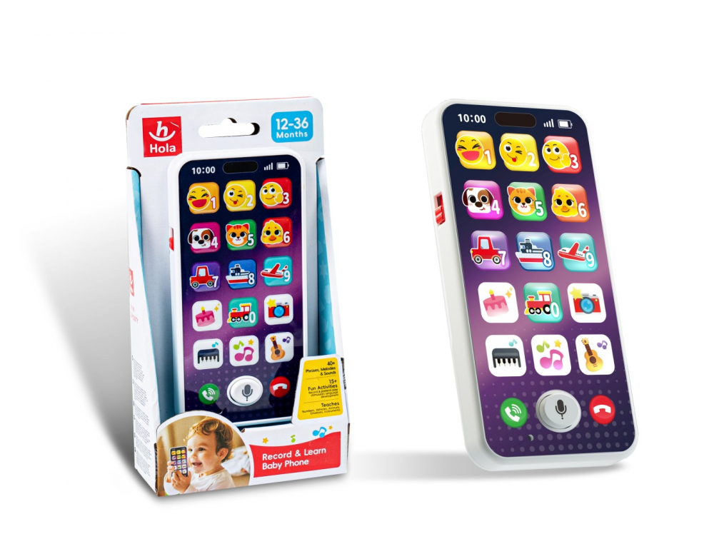 TELEFON MOBIL INTERACTIV BEBE INREGISTREAZA SI INVATA [4]