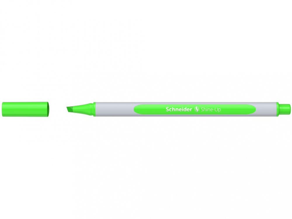 Textmarker Schneider Shine-UP,varf tip dalta, grosime de scriere 1- si 4 mm, 4 culori [3]