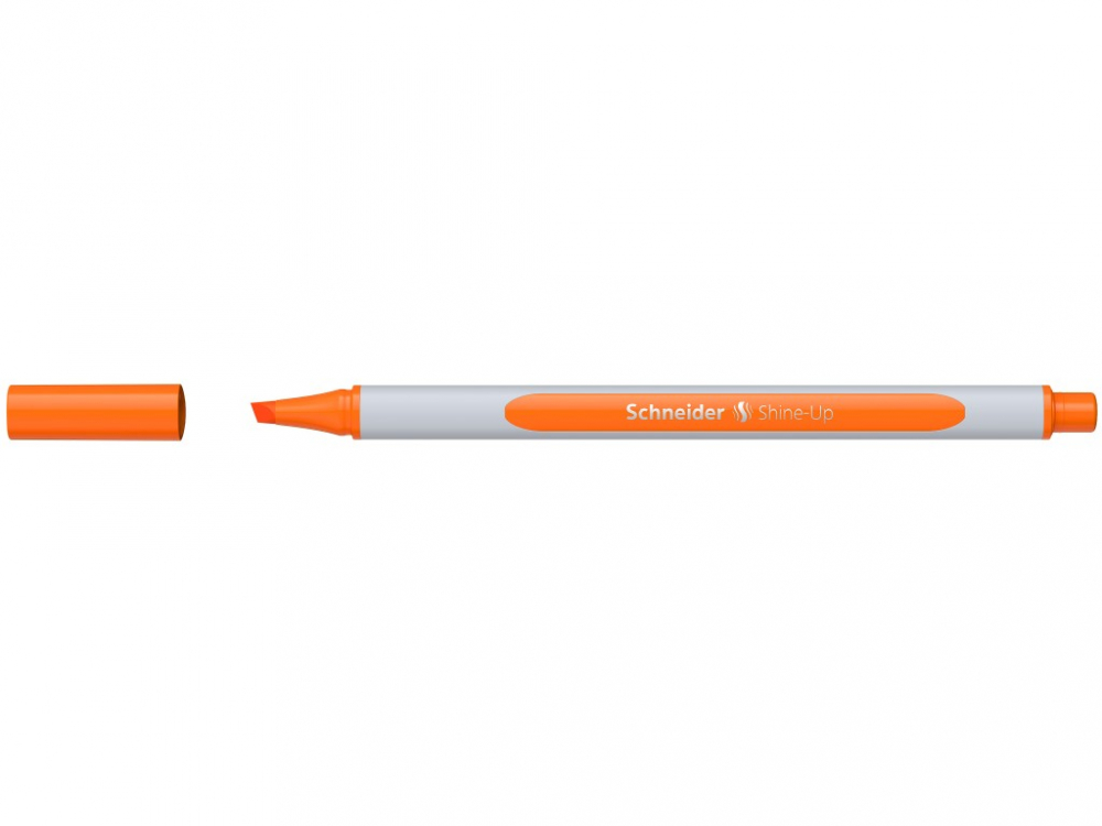 Textmarker Schneider Shine-UP,varf tip dalta, grosime de scriere 1- si 4 mm, 4 culori [2]