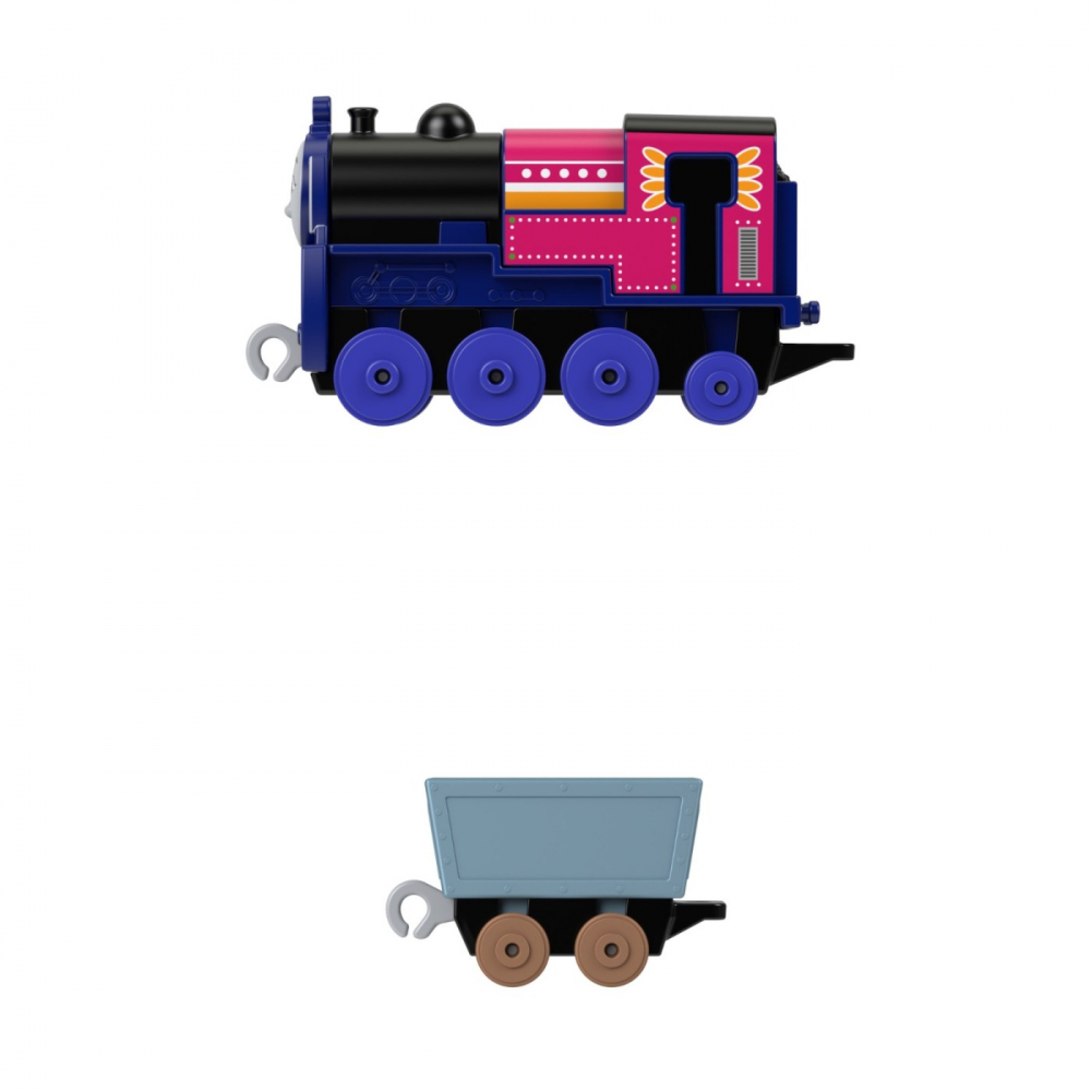 THOMAS LOCOMOTIVA CU VAGON PUSH ALONG ASHIMA [5]