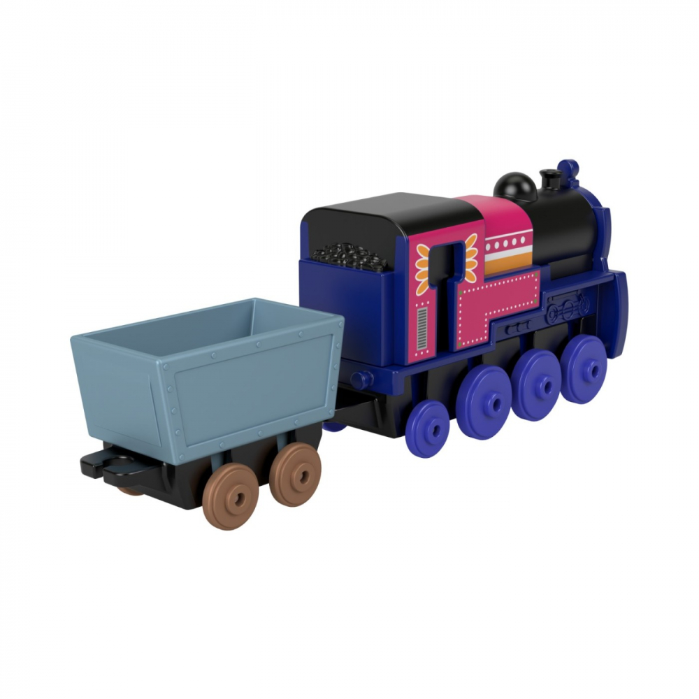 THOMAS LOCOMOTIVA CU VAGON PUSH ALONG ASHIMA [6]