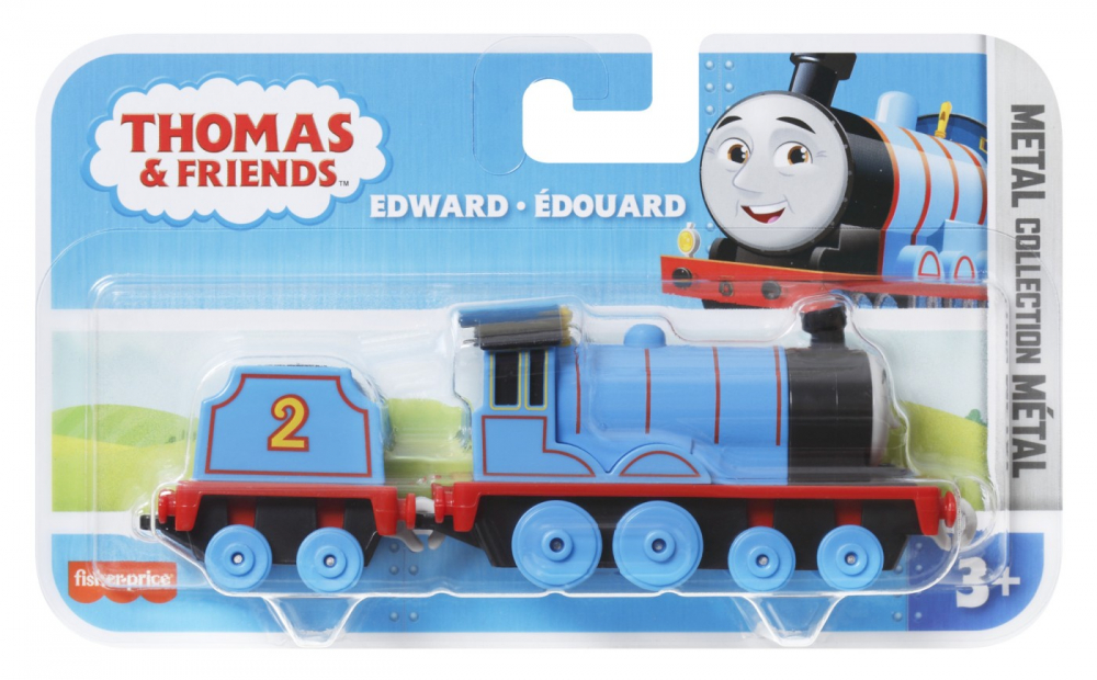THOMAS LOCOMOTIVA CU VAGON PUSH ALONG EDWARD [1]