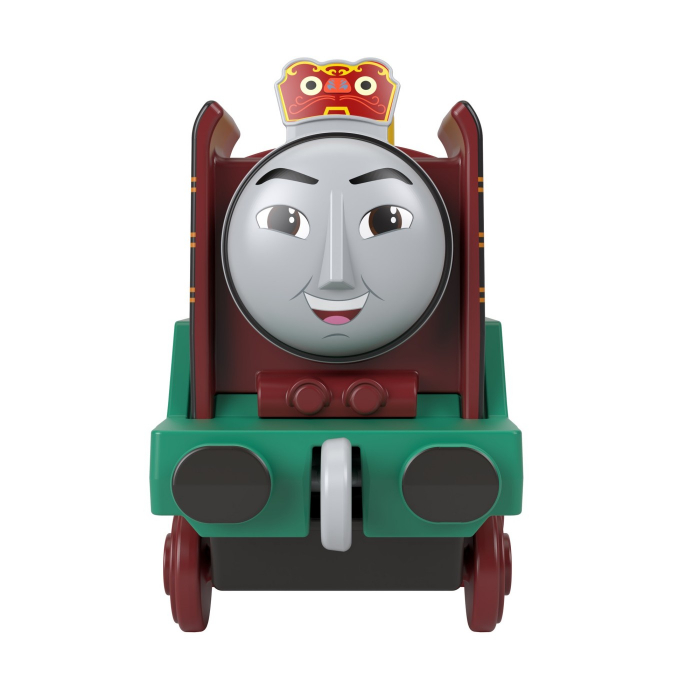 Thomas locomotiva cu vagon push along yong bao [7]