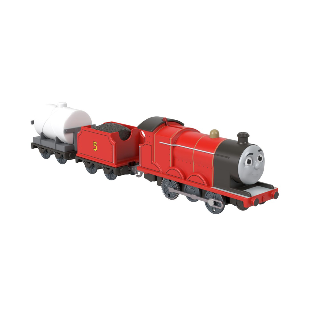 THOMAS LOCOMOTIVA MOTORIZATA CLASIC JAMES CU 2 VAGOANE [3]