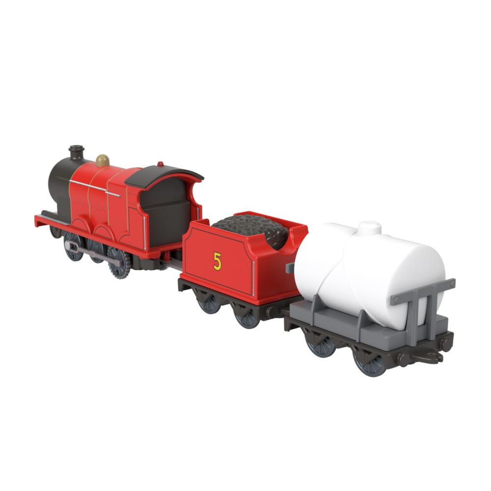 THOMAS LOCOMOTIVA MOTORIZATA CLASIC JAMES CU 2 VAGOANE [5]