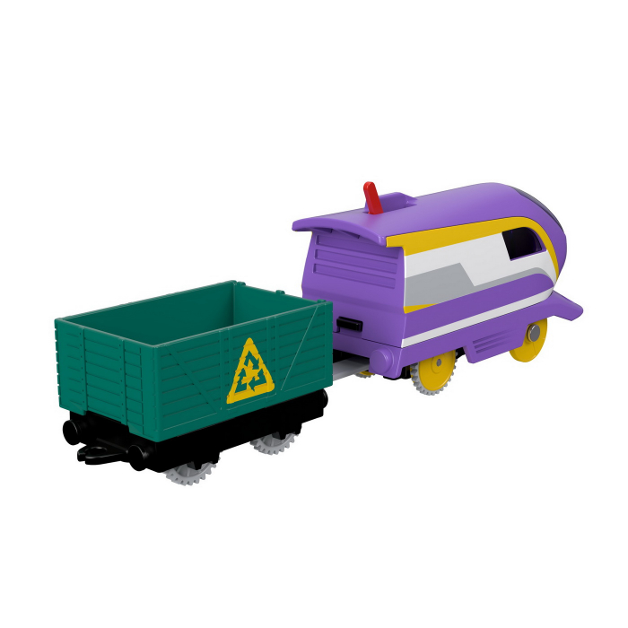 Thomas Locomotiva Motorizata Kana cu Vagon  [4]