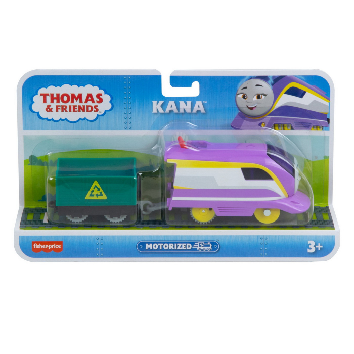 Thomas Locomotiva Motorizata Kana cu Vagon