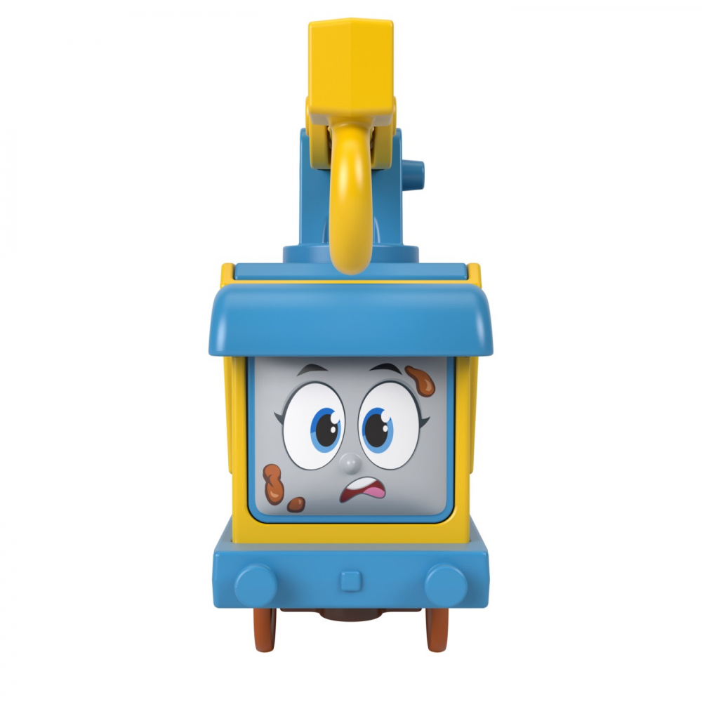 THOMAS LOCOMOTIVA MOTORIZATA MUDDY FIX EM UP FRIENDS CU 2 VAGOANE [8]